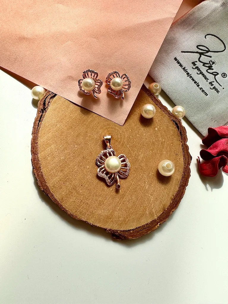 Naked Floral Pendant sets