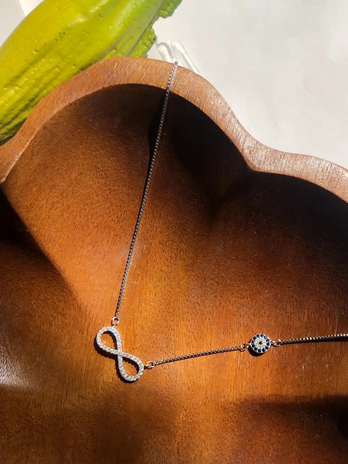 Infinity Evil Eye Necklace
