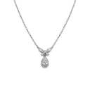 Silver Floral Necklace