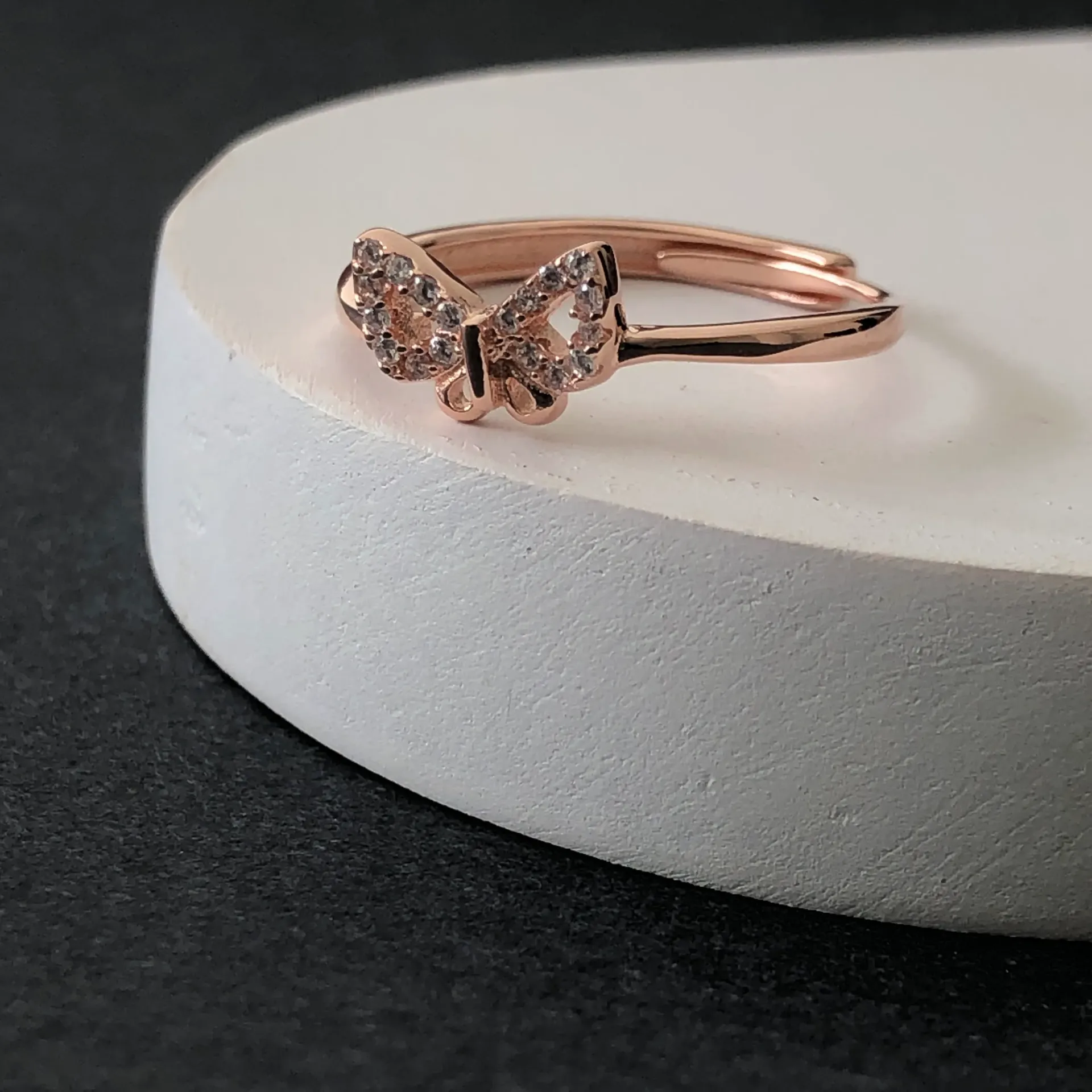 rosegold Bow Ring