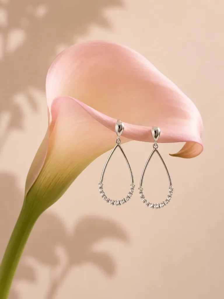 Silver Dangler Earrings