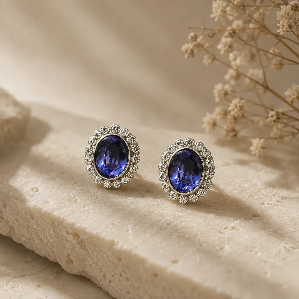 Silver Neelima Studs