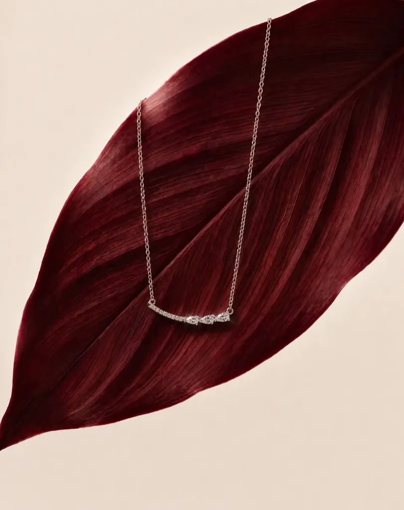 Silver Line Necklace