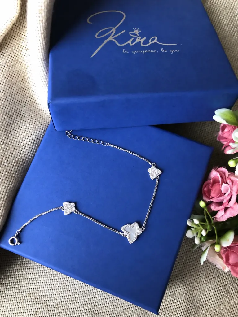 Silver Butterfly Bracelet