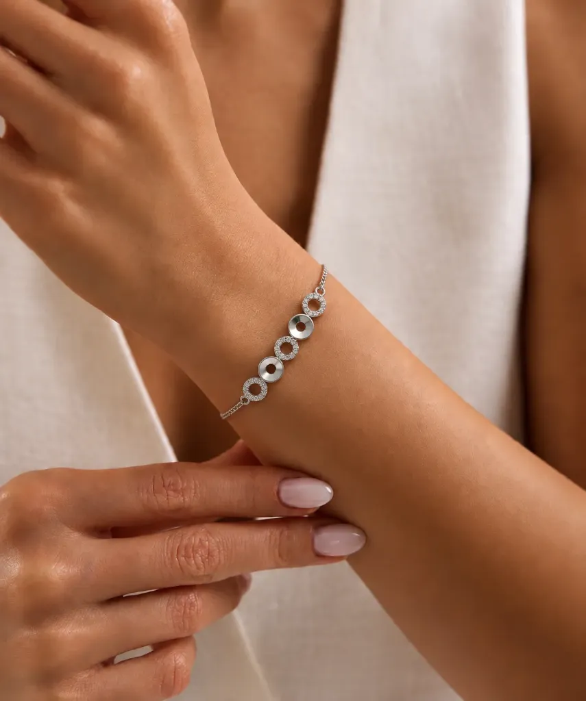 Silver Loops Bracelet