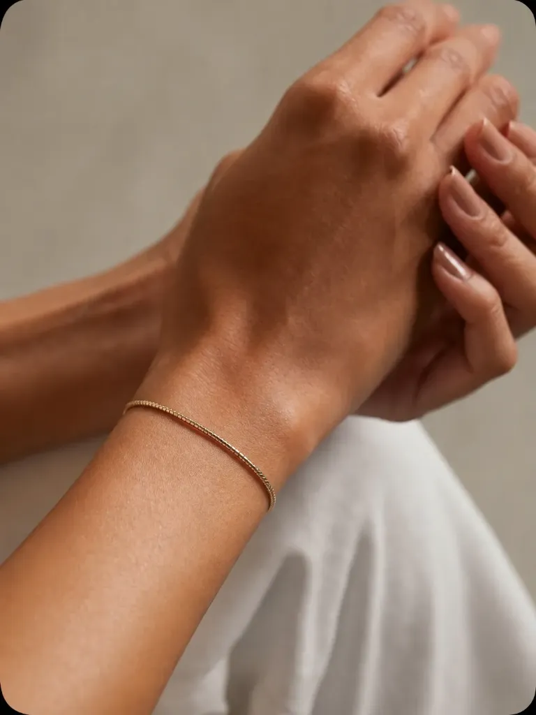 Rosegold Minimal Bracelet