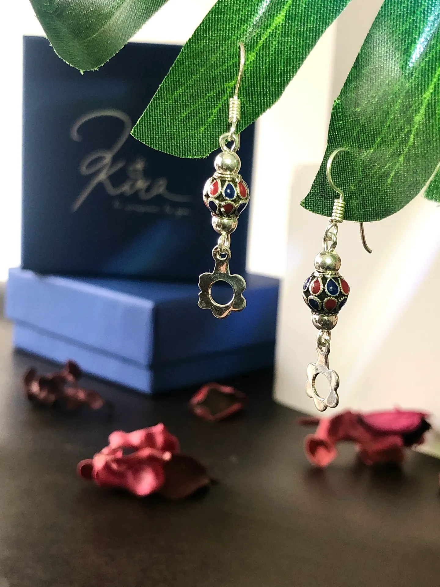 Silver Dangler Earrings