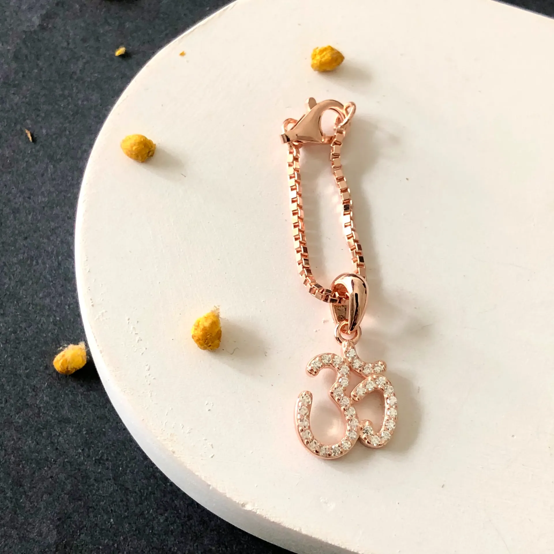 Rosegold OM Charm
