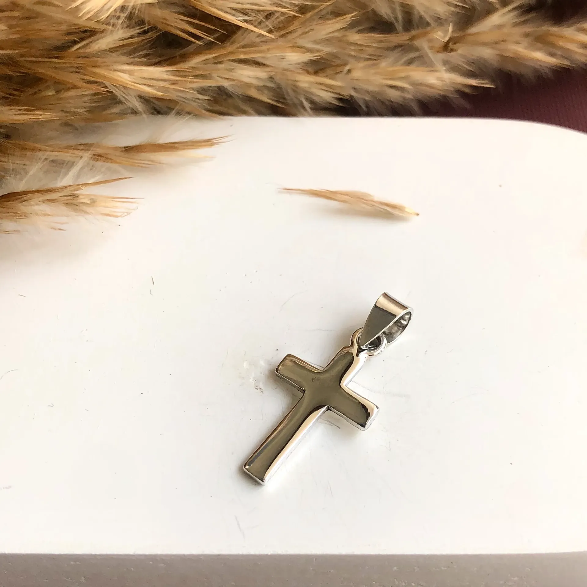 Silver Cross Pendant